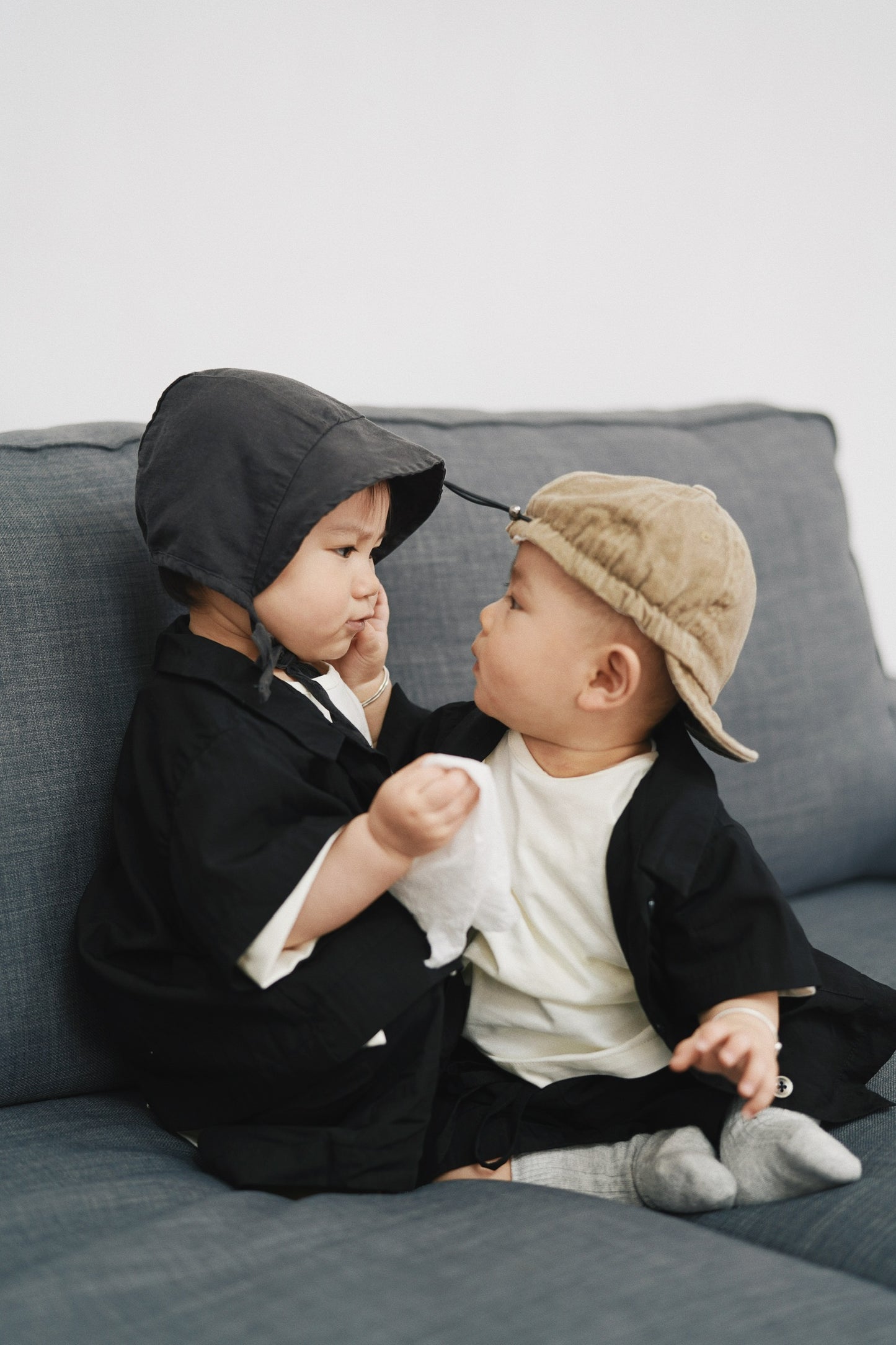 Kids 套裝綁繩褲