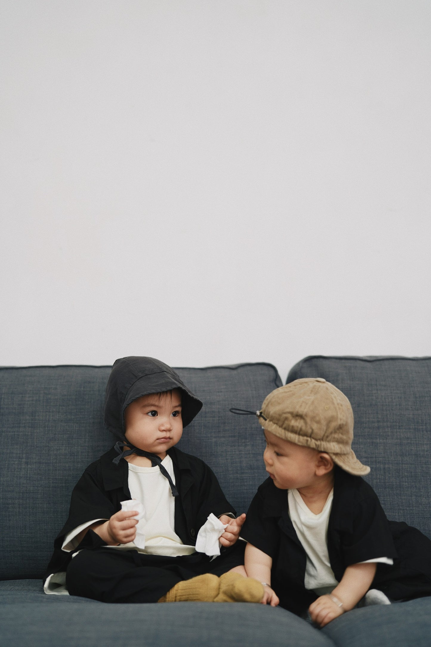 Kids 套裝綁繩褲