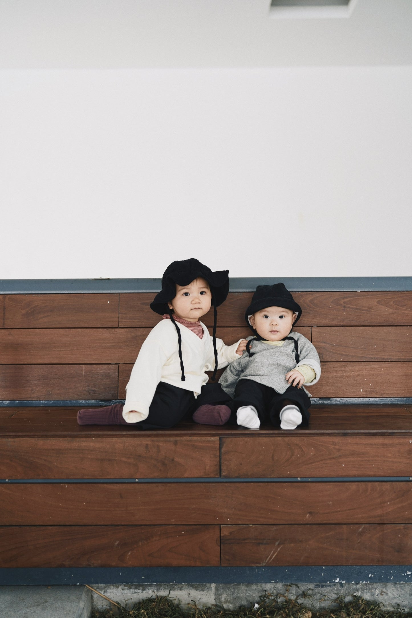 Kids棉質開襟外套