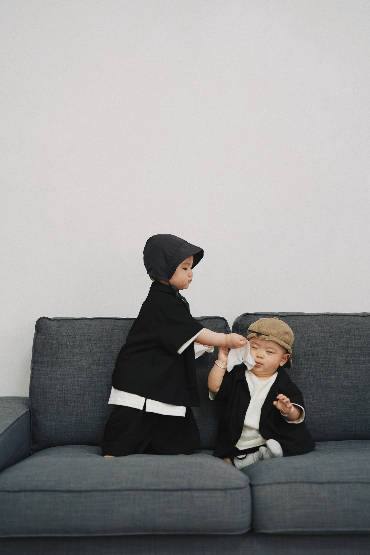 Kids 套裝綁繩褲