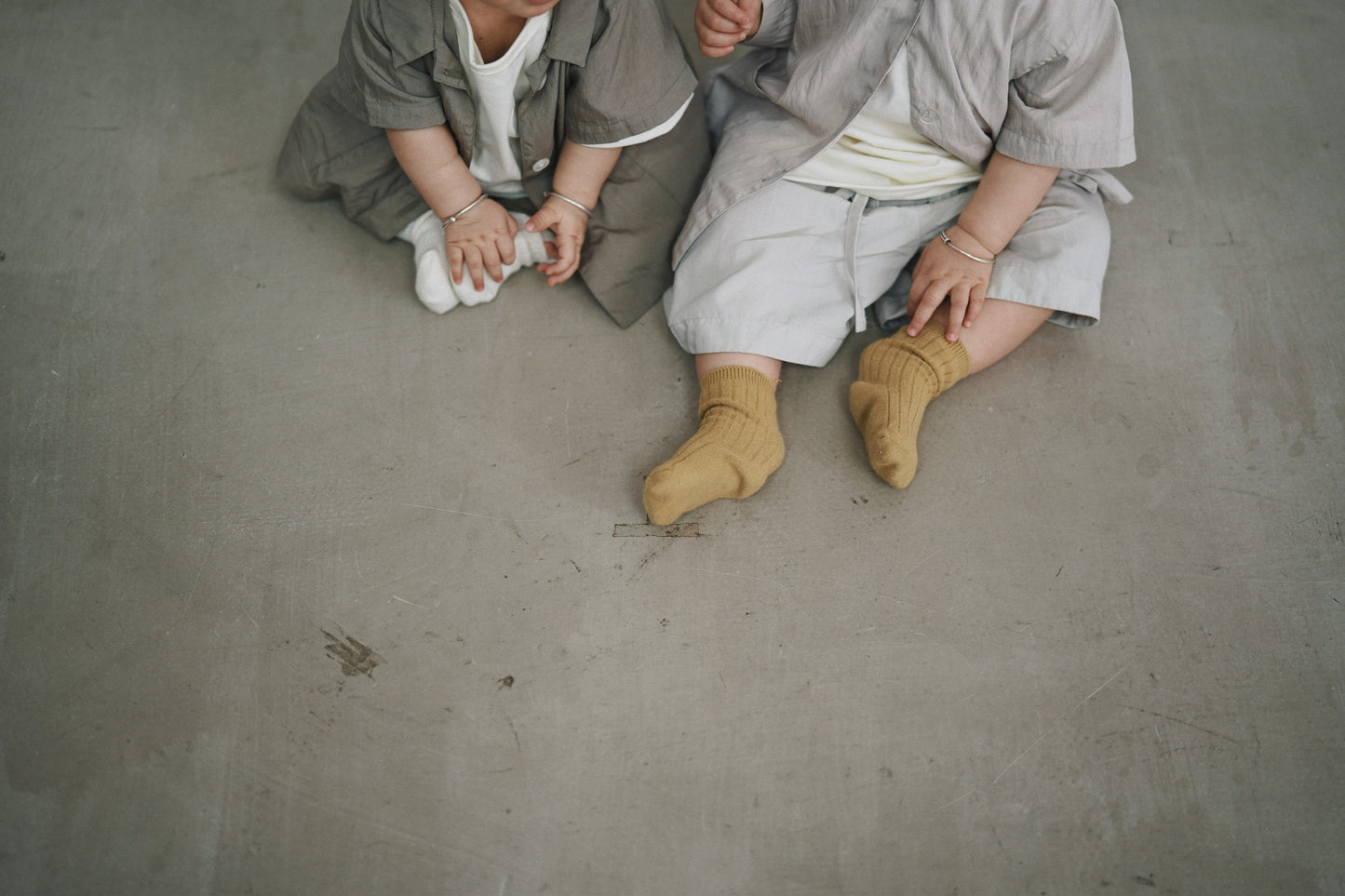 Kids 套裝綁繩褲