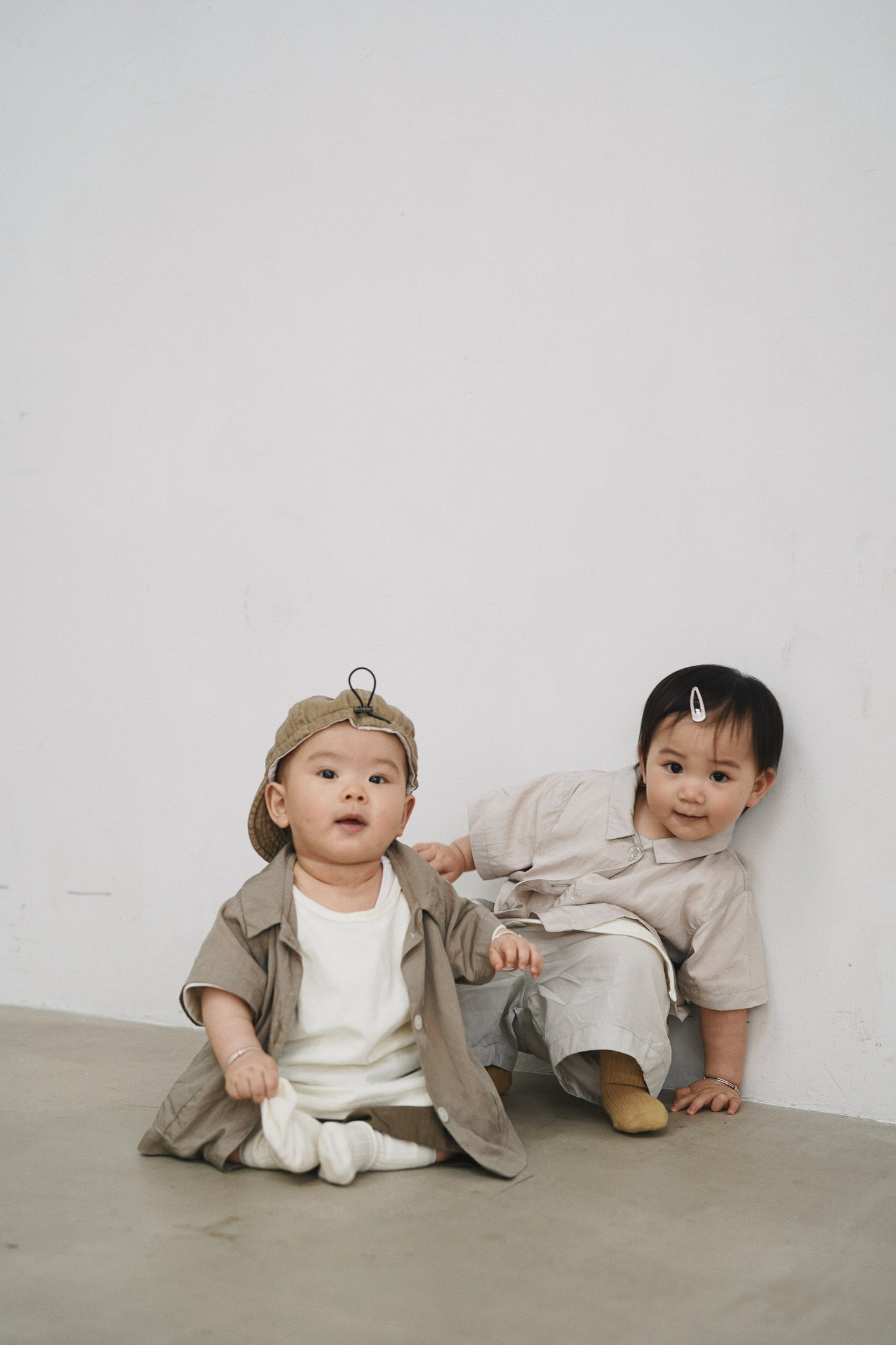 Kids 套裝綁繩褲