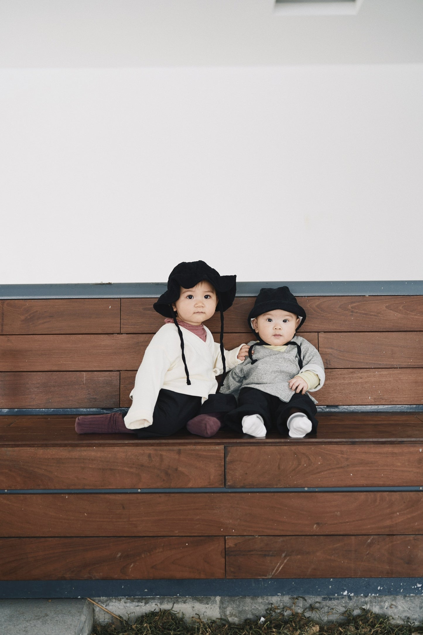 Kids棉質開襟外套
