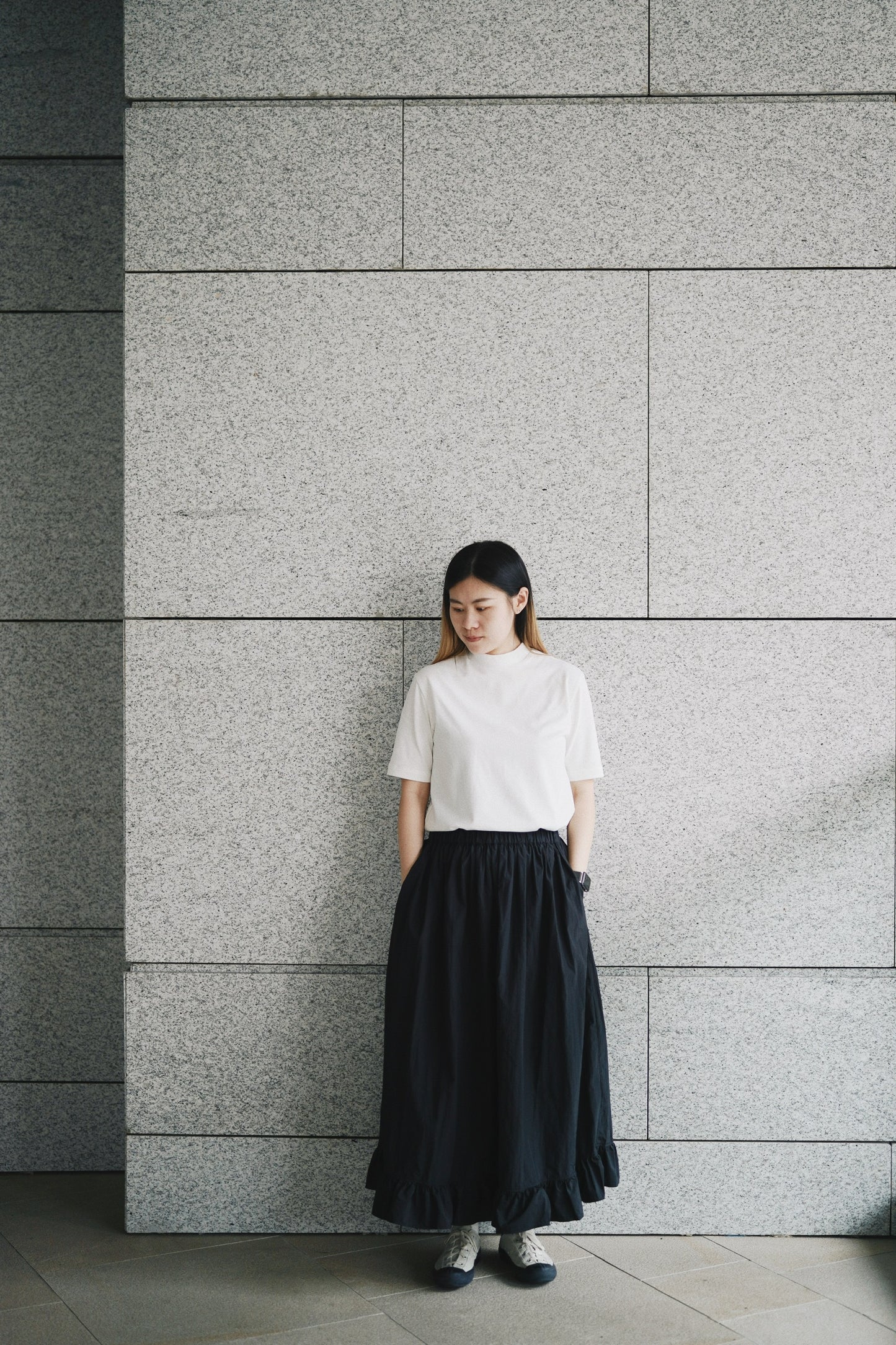 RUFFLE SKIRT