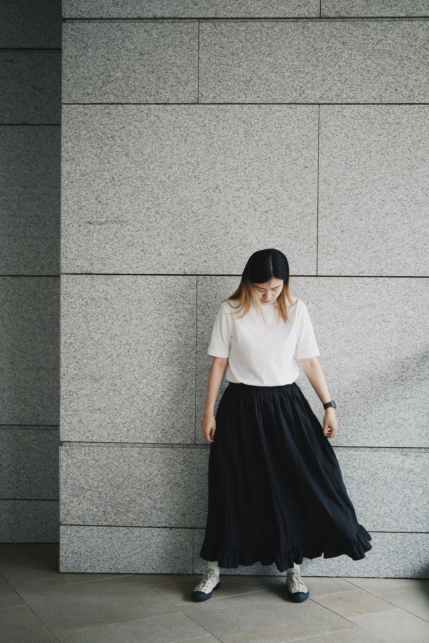 RUFFLE SKIRT