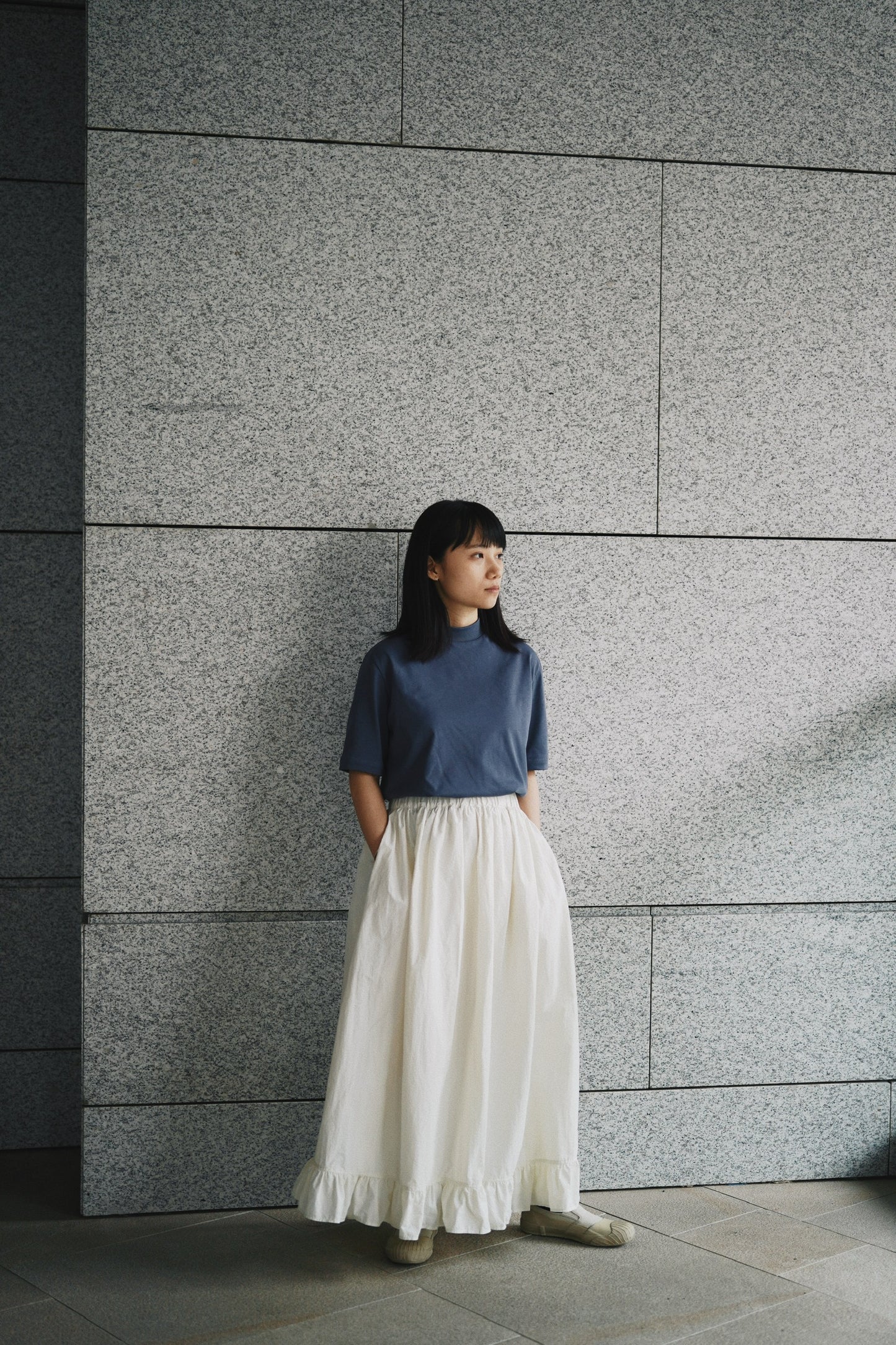 RUFFLE SKIRT
