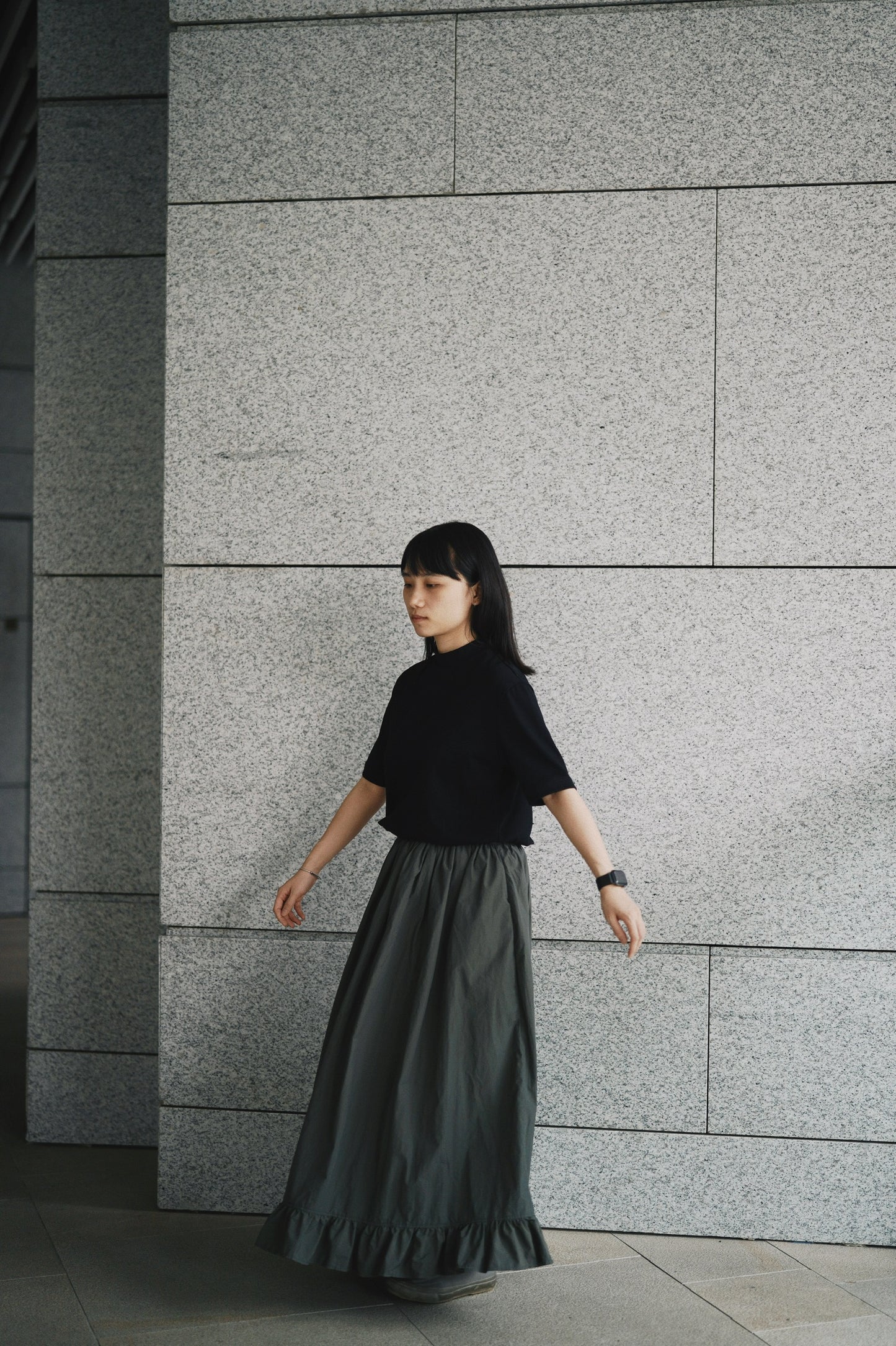 RUFFLE SKIRT