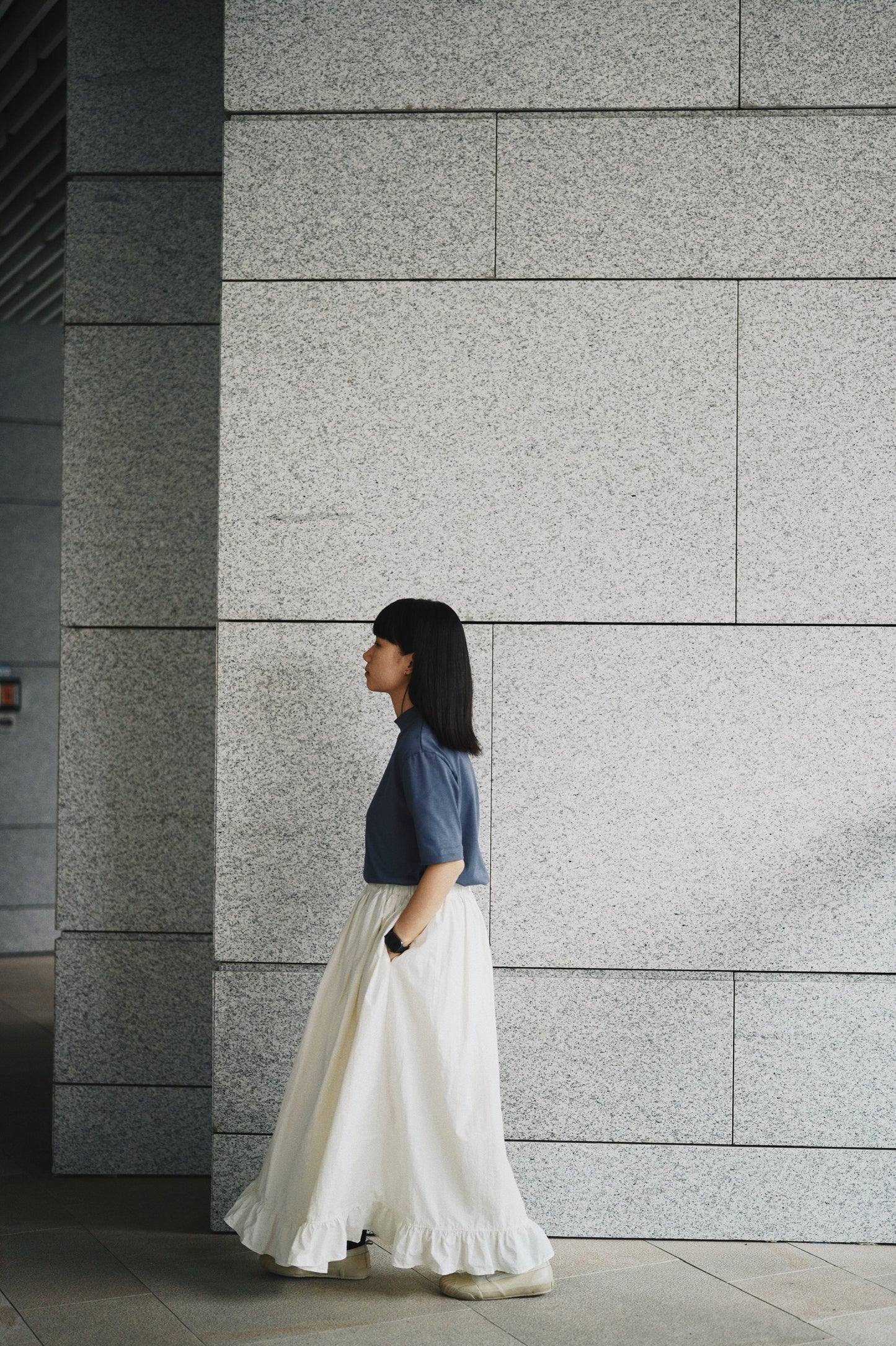 RUFFLE SKIRT