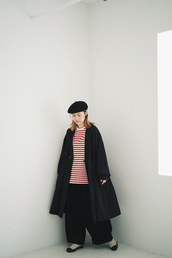LINEN LONG SLEEVE DRESS