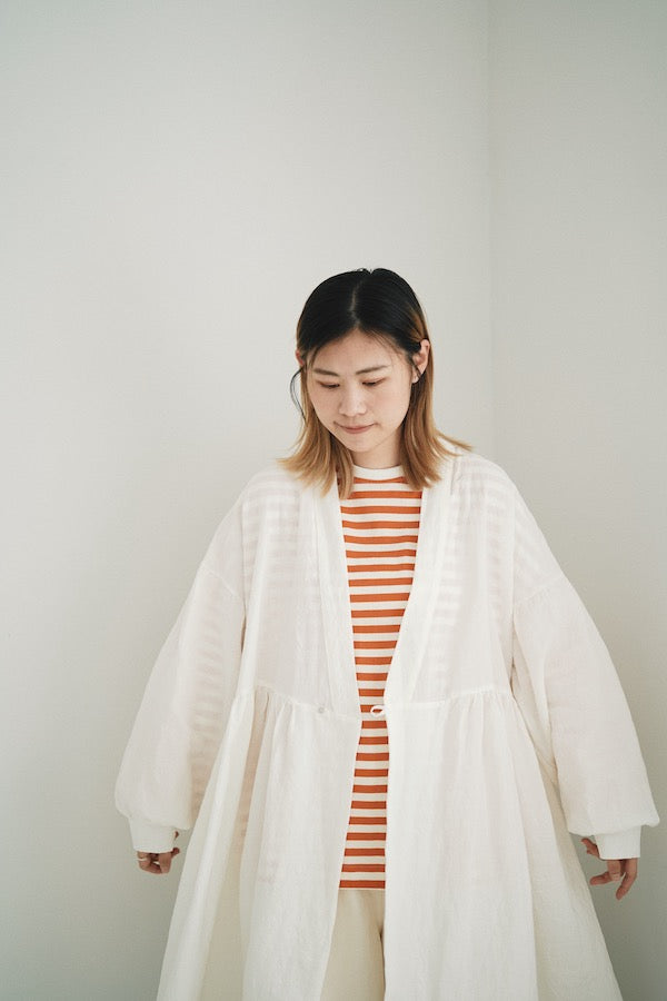 LINEN LONG SLEEVE DRESS