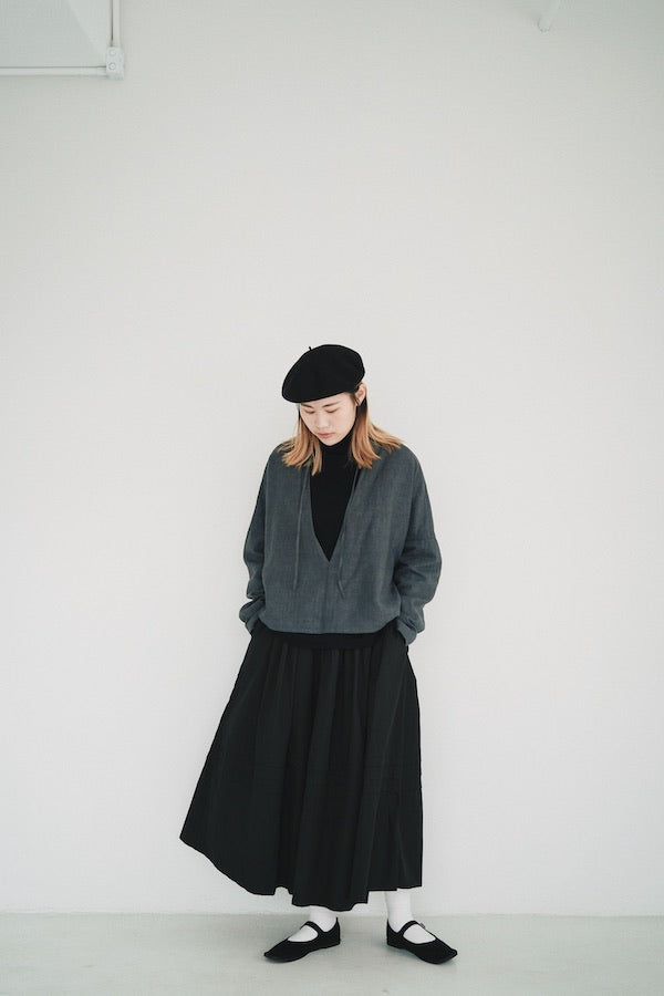 LINEN V TOP