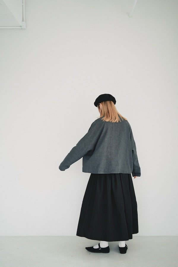 LINEN V TOP