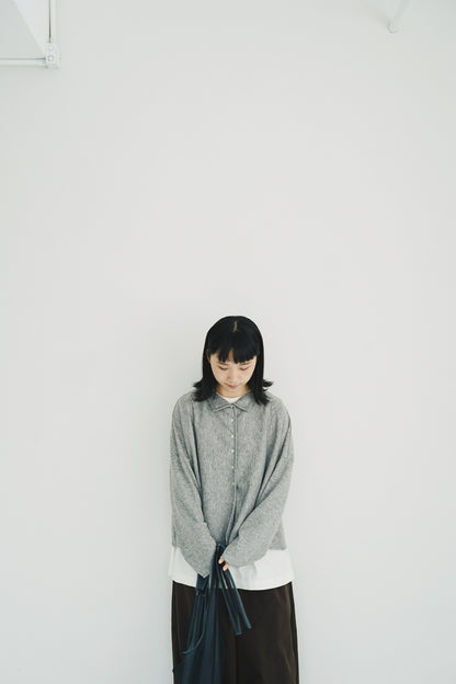 一字領闊身外套