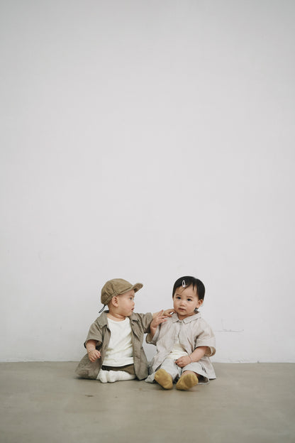Kids 套裝綁繩褲