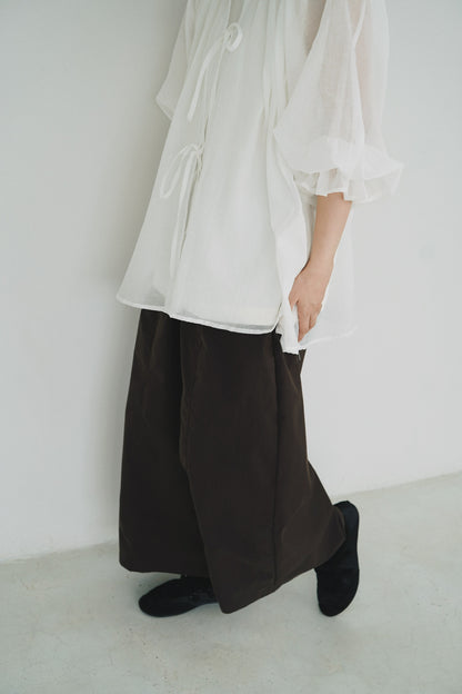 See through 綁繩top