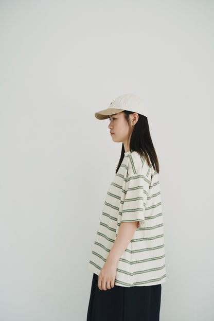 寬鬆間條tee