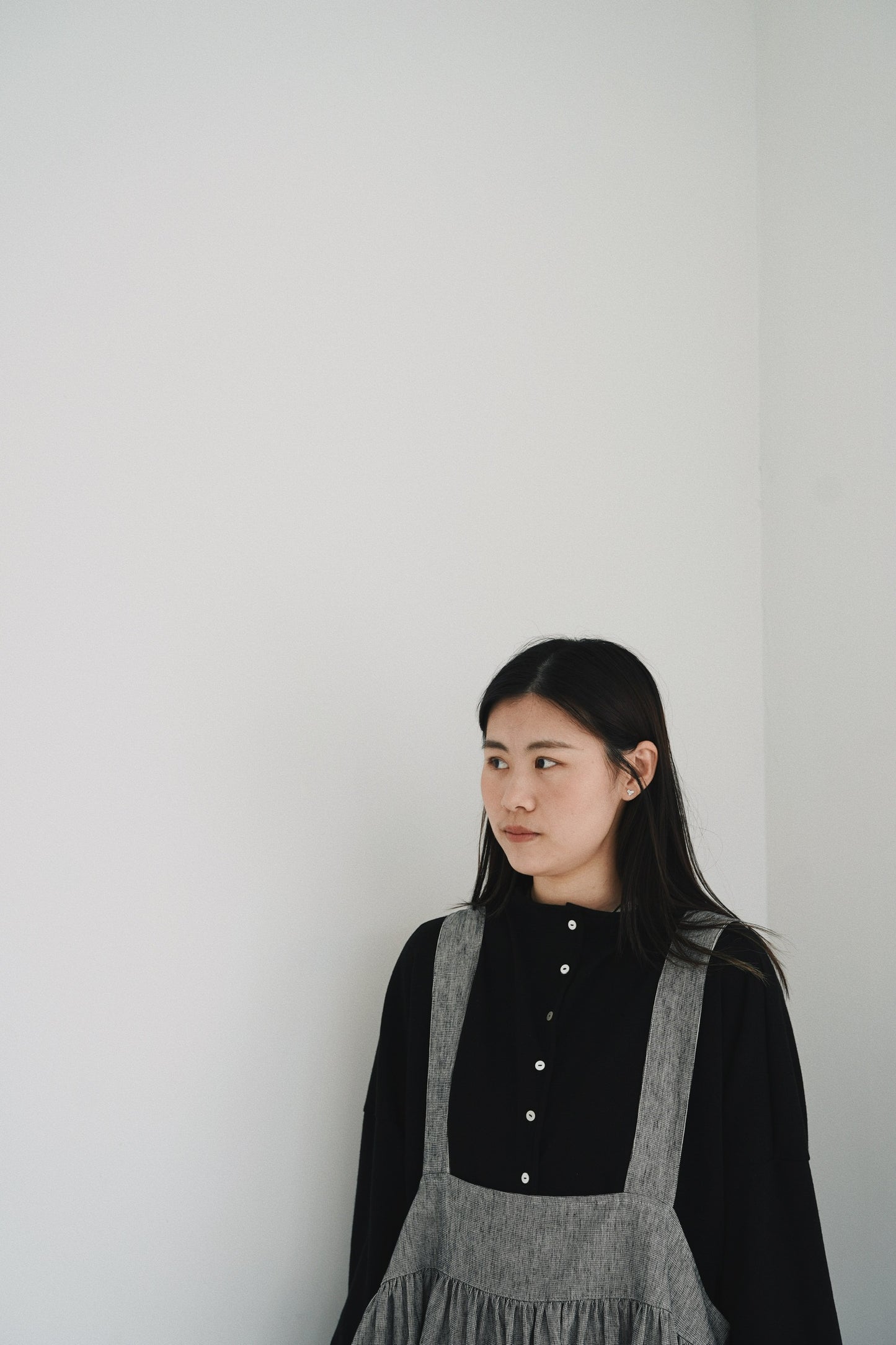 一字領闊身外套