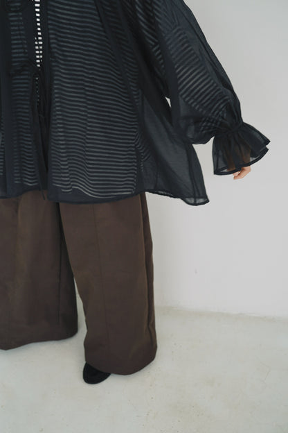 See through 綁繩top