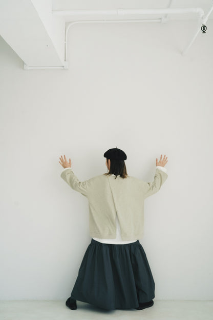 背脊開叉棉tee