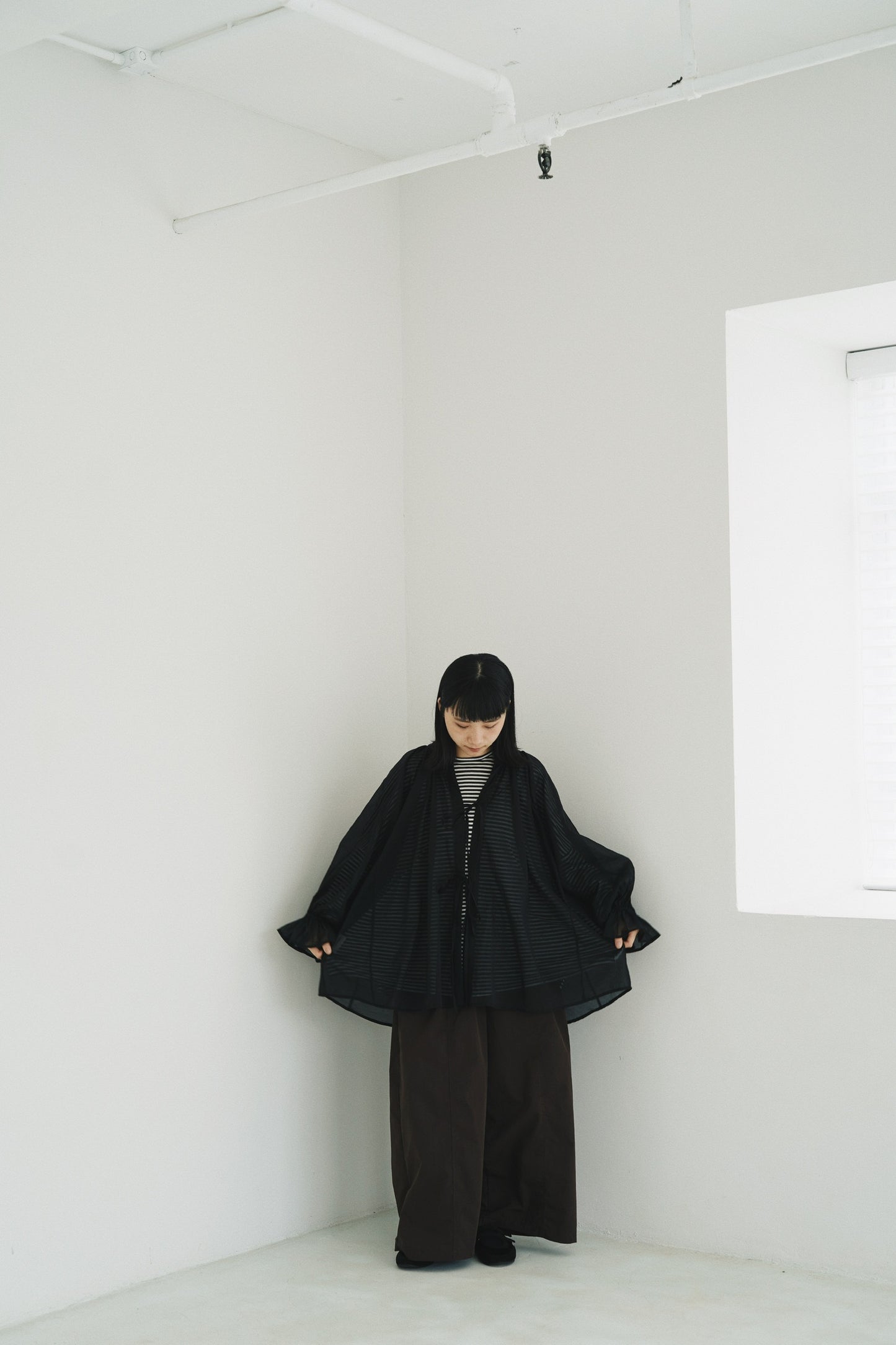 See through 綁繩top