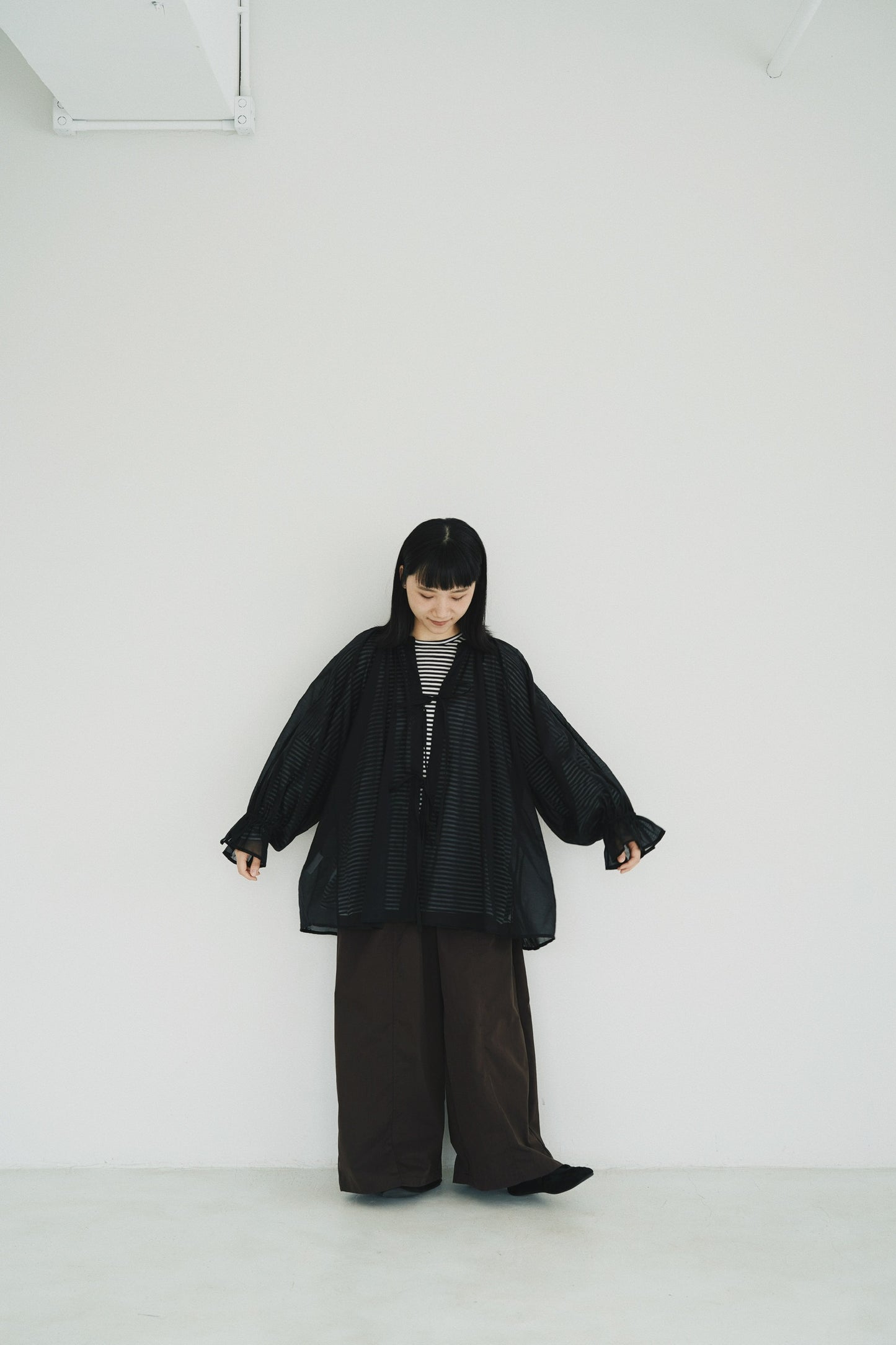 See through 綁繩top