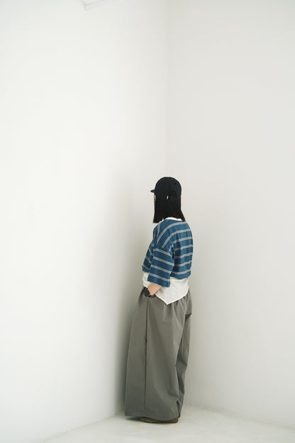 寬鬆間條tee