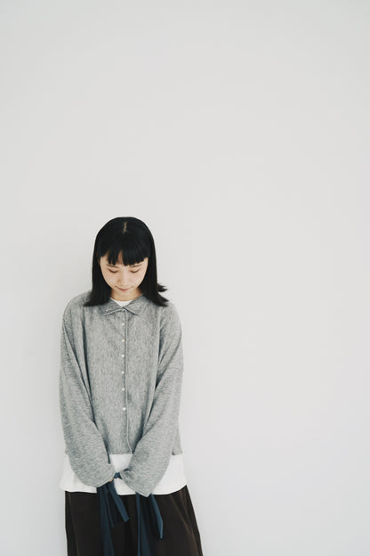 一字領闊身外套