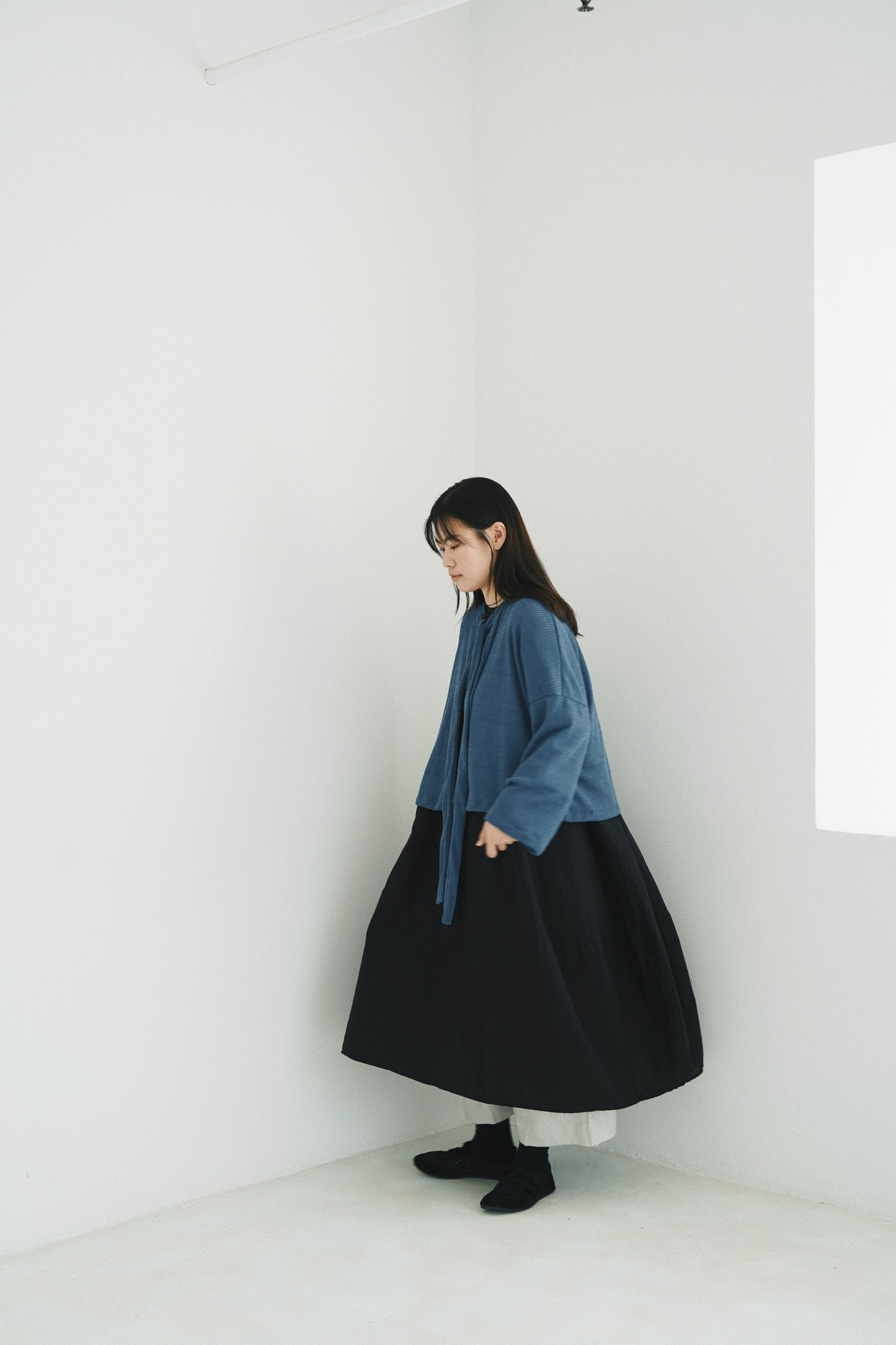 蝴蝶結針織外套