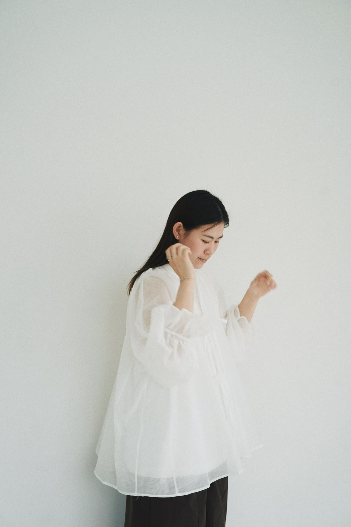 See through 綁繩top