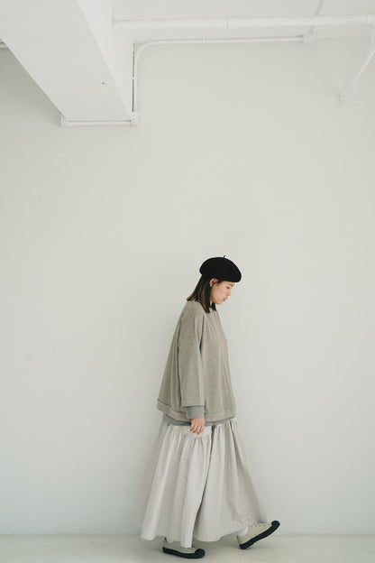 背脊開叉棉tee
