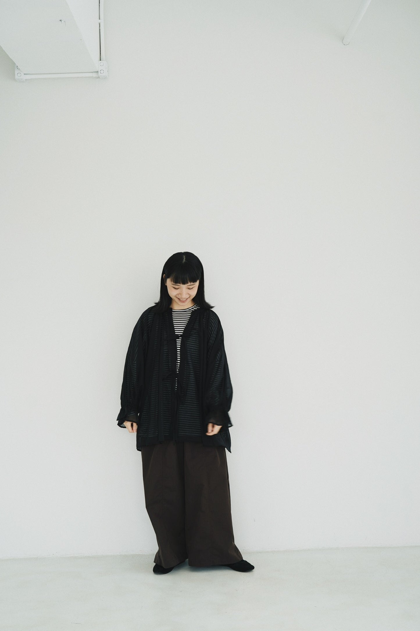 See through 綁繩top