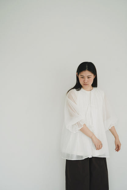 See through 綁繩top