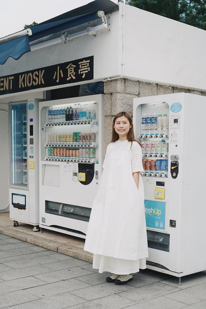 暗格吊帶裙