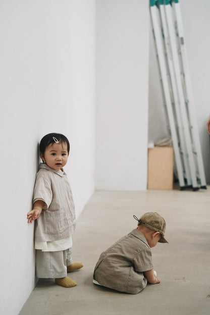 Kids 套裝綁繩褲