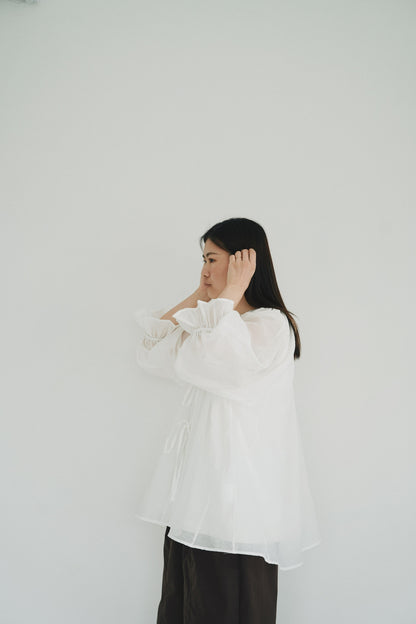 See through 綁繩top