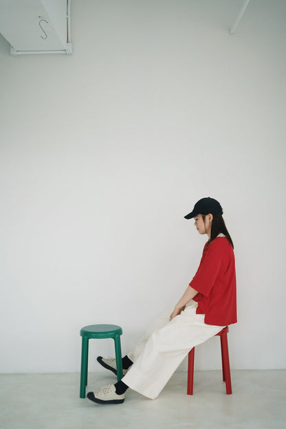闊領一字Tee