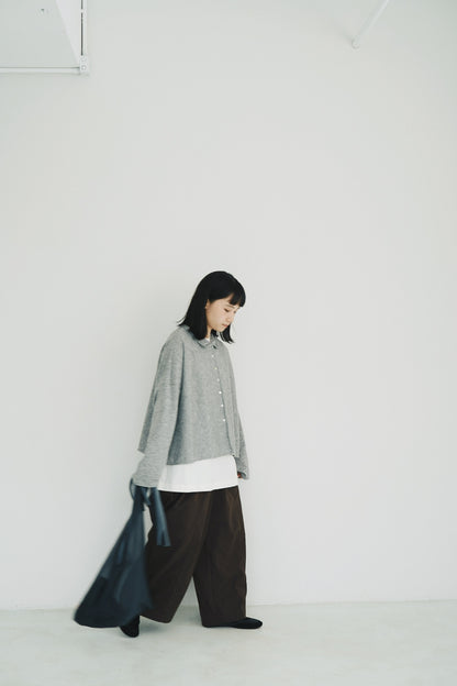 一字領闊身外套