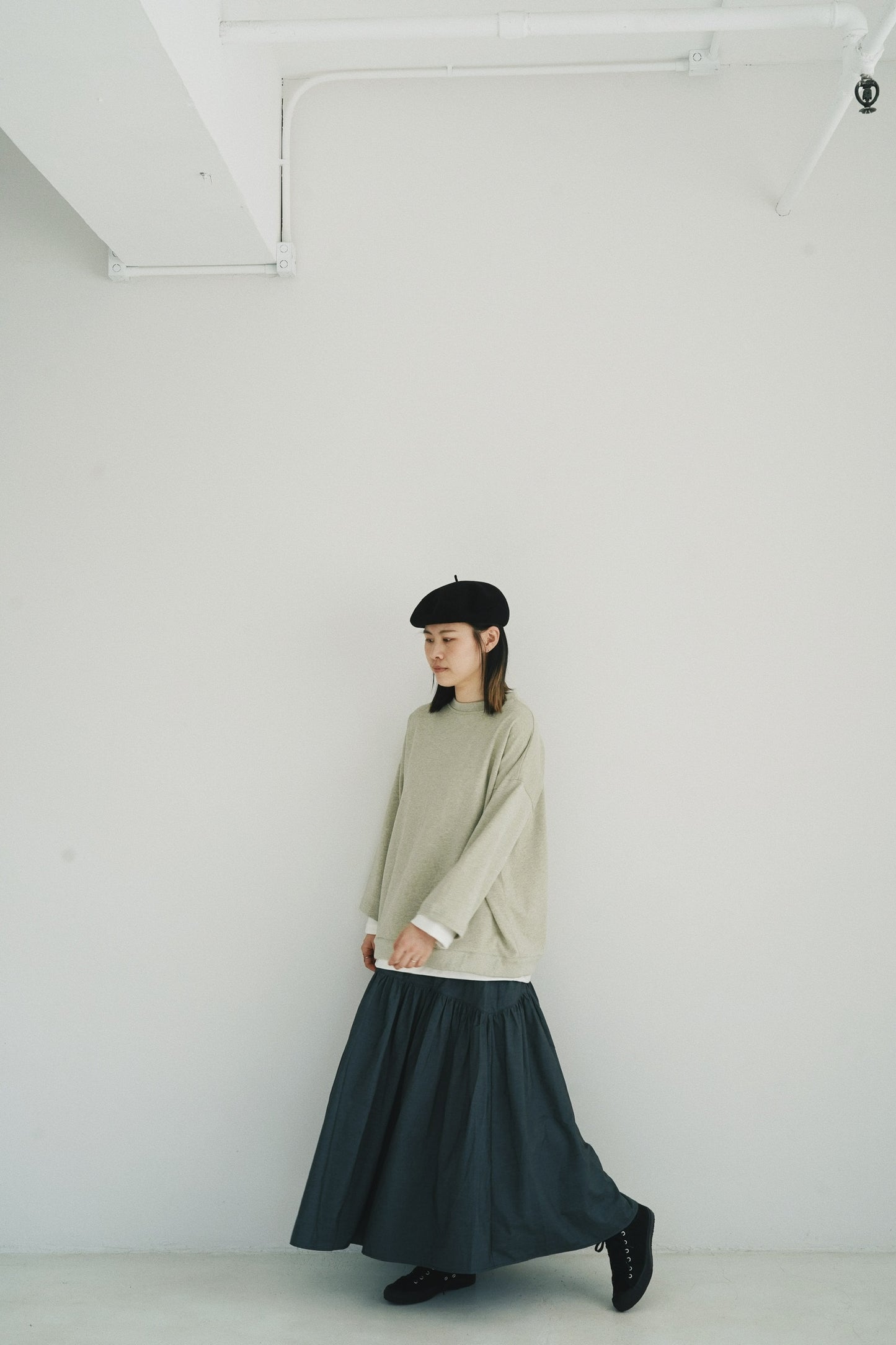 背脊開叉棉tee