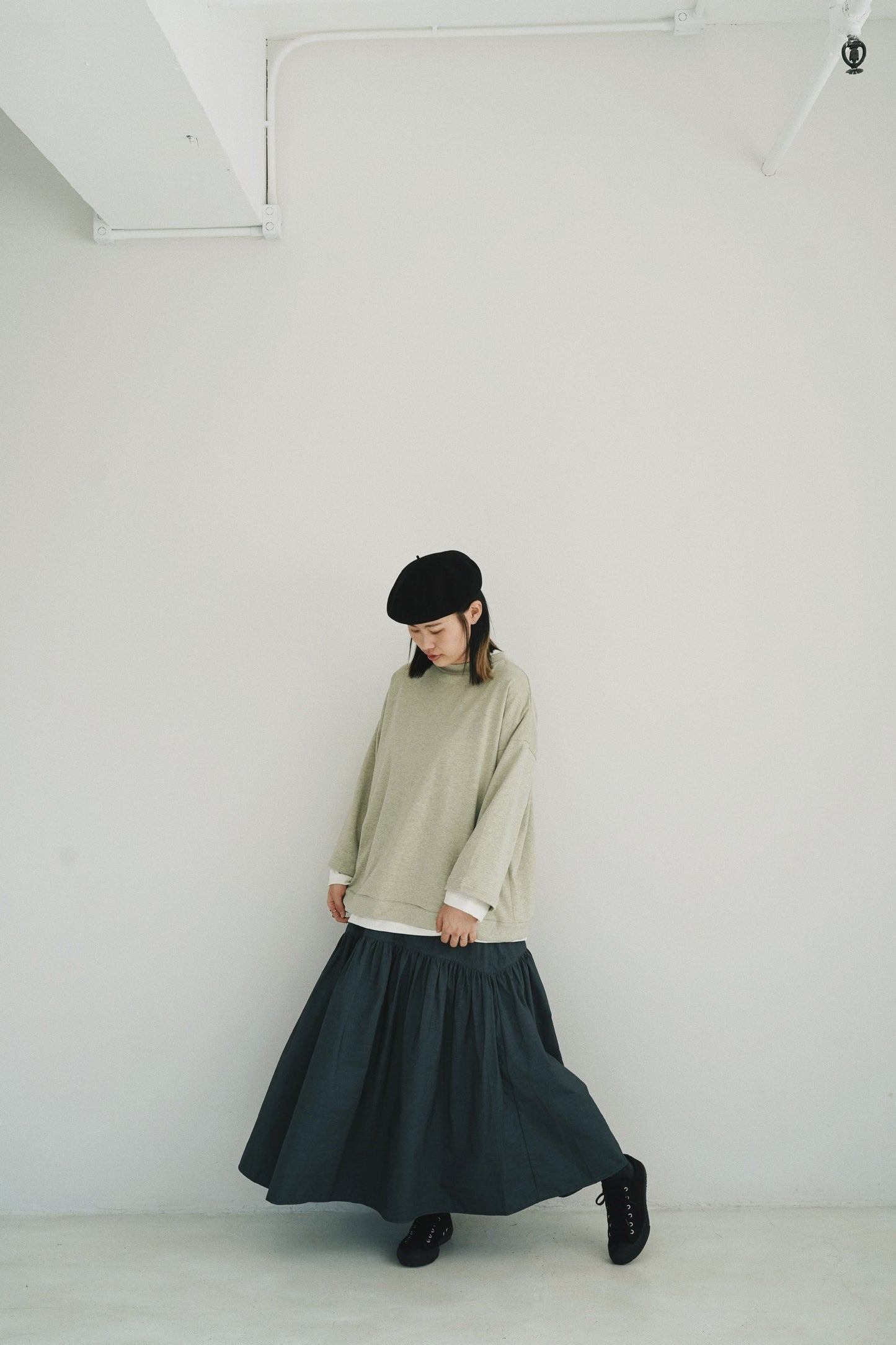 背脊開叉棉tee