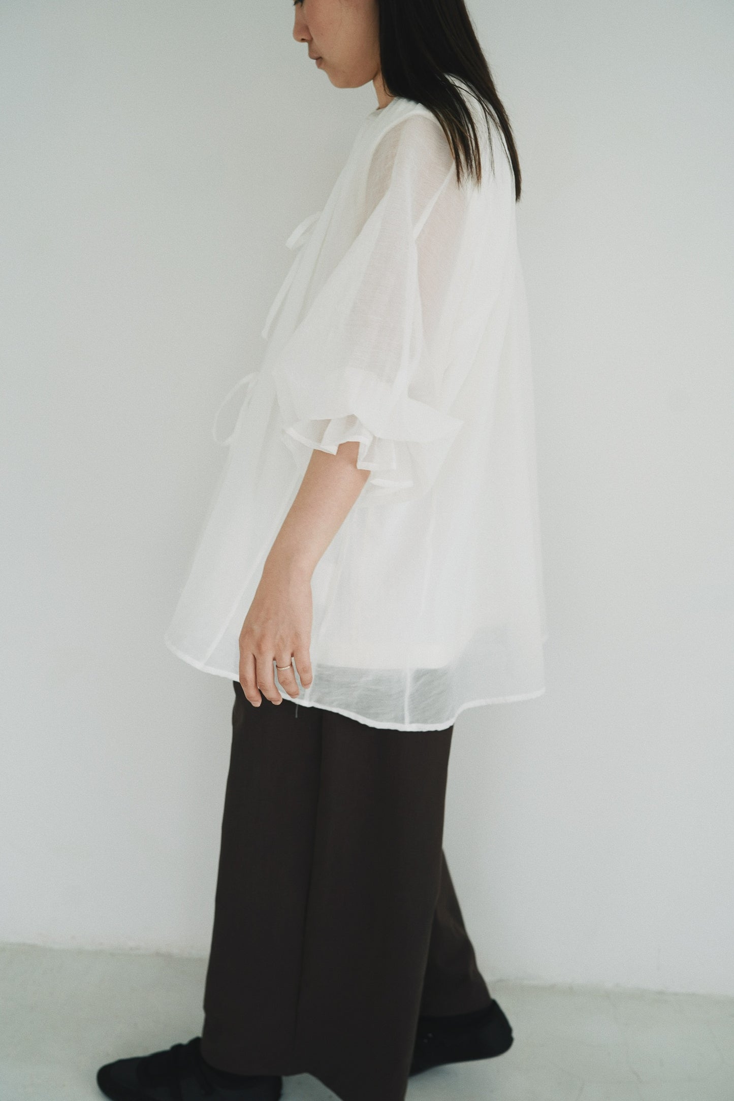 See through 綁繩top