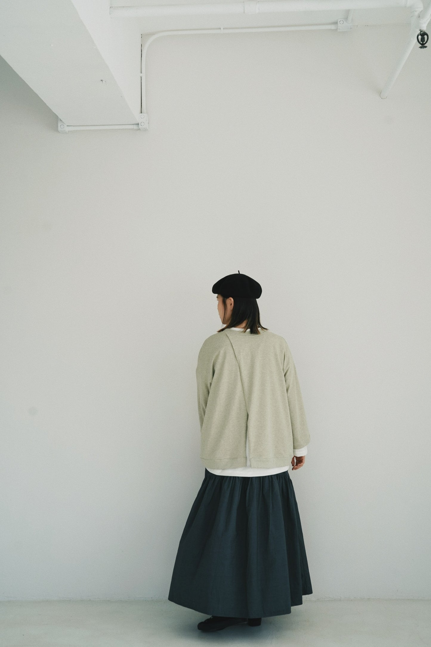 背脊開叉棉tee
