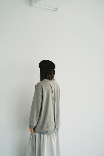 背脊開叉棉tee