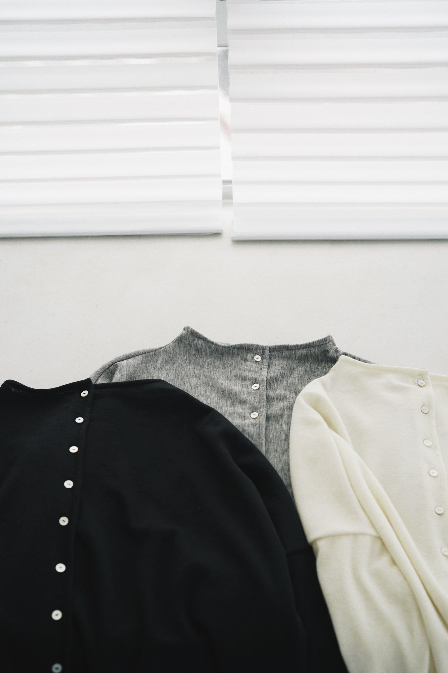 一字領闊身外套