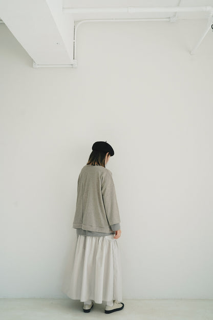 背脊開叉棉tee