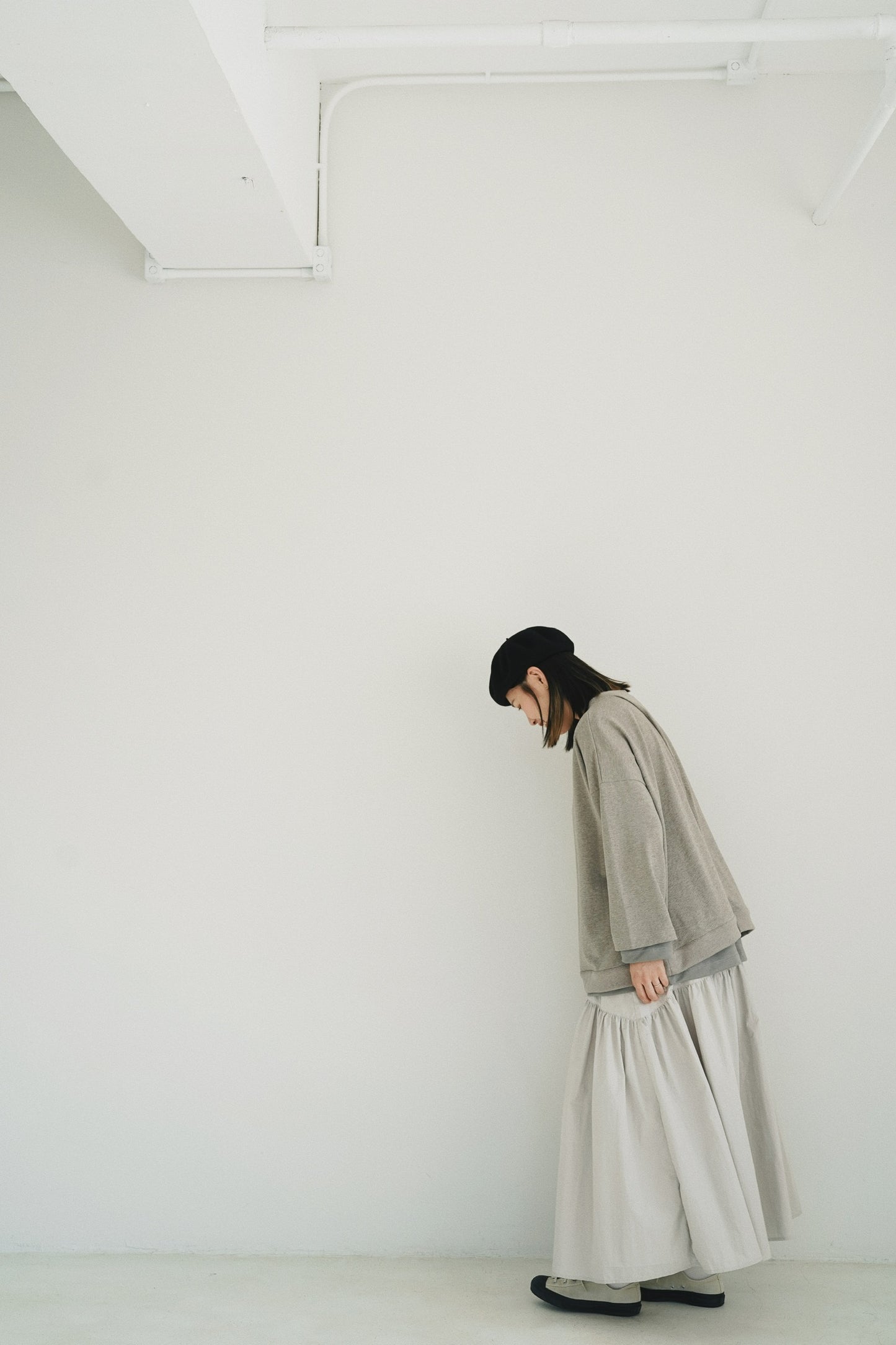 背脊開叉棉tee