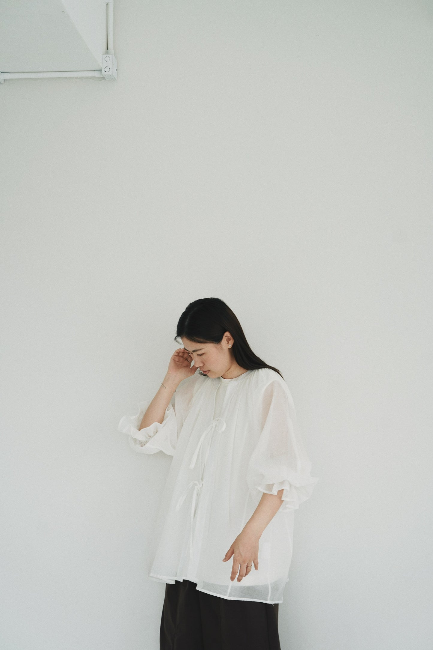 See through 綁繩top