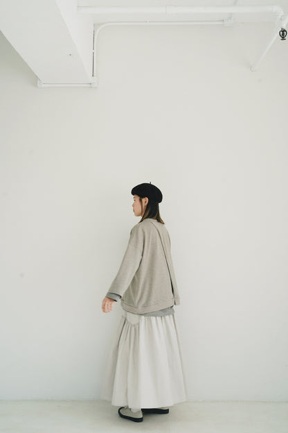 背脊開叉棉tee