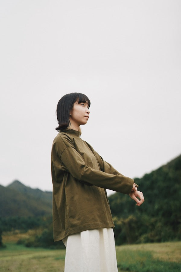 高領長袖 TOP
