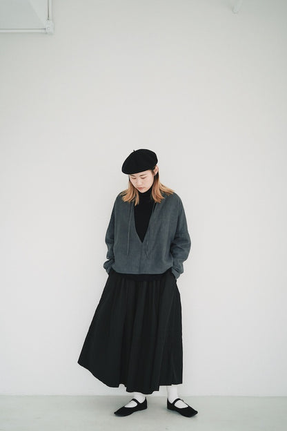 LINEN V TOP