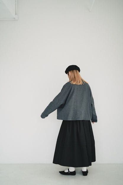 LINEN V TOP